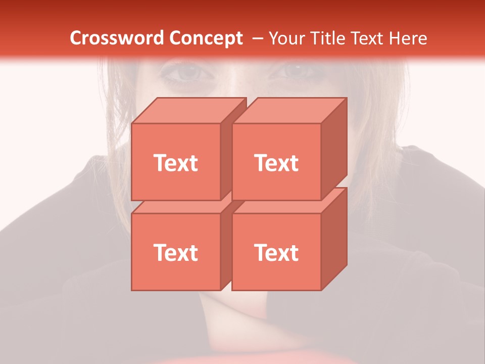 Knowledge Studying Smile PowerPoint Template