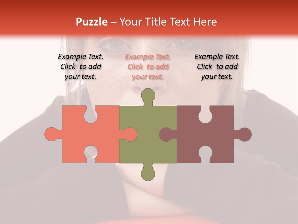 Knowledge Studying Smile PowerPoint Template