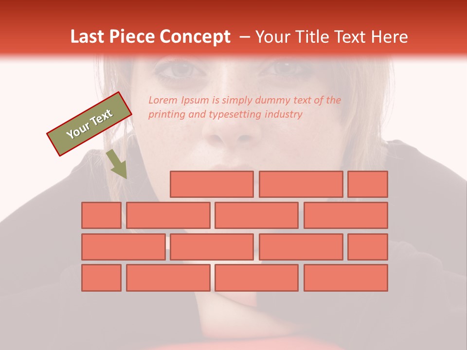 Knowledge Studying Smile PowerPoint Template