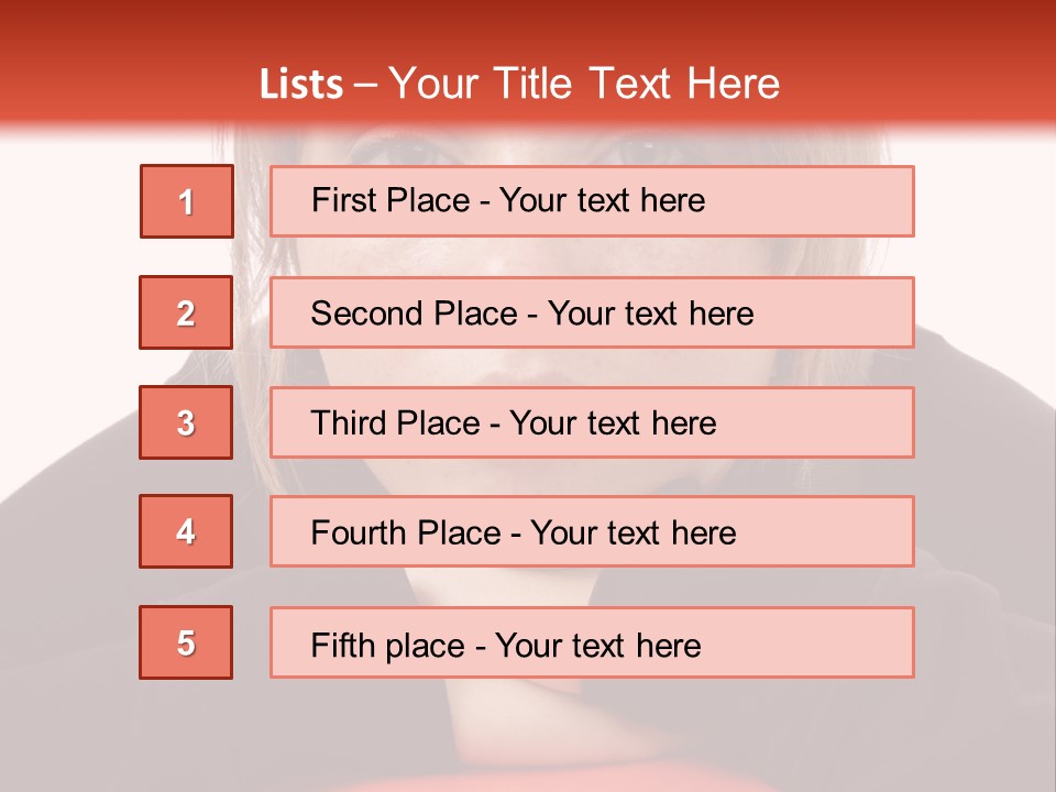 Knowledge Studying Smile PowerPoint Template