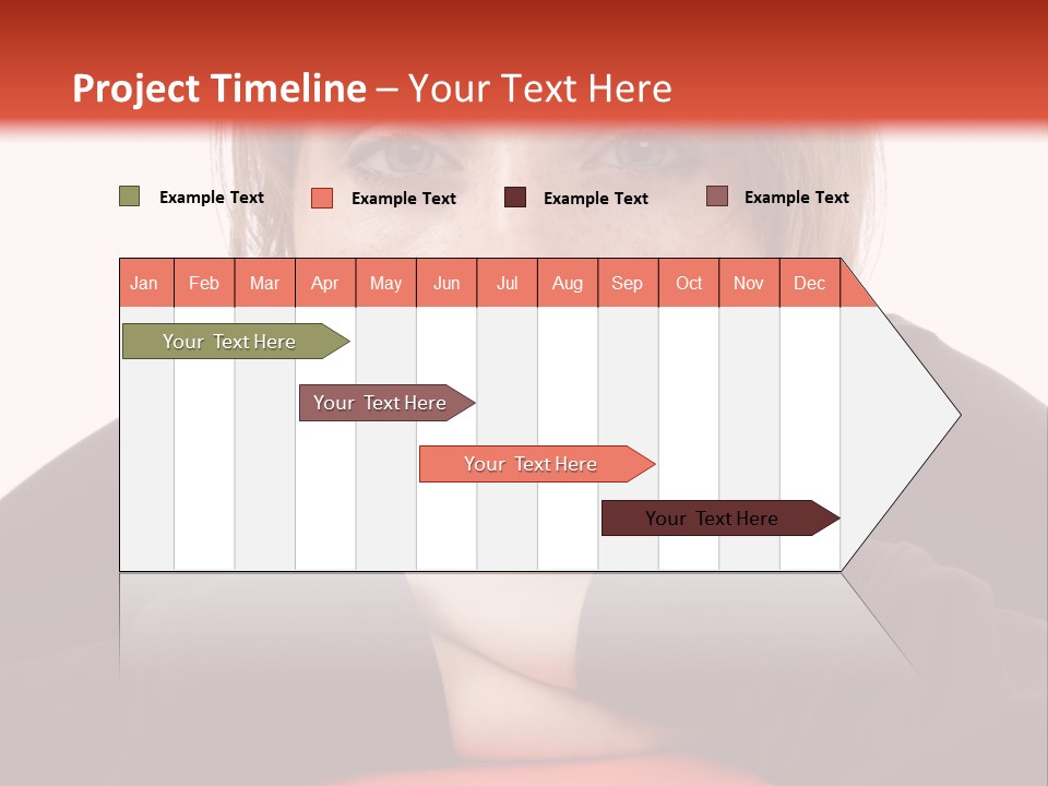 Knowledge Studying Smile PowerPoint Template