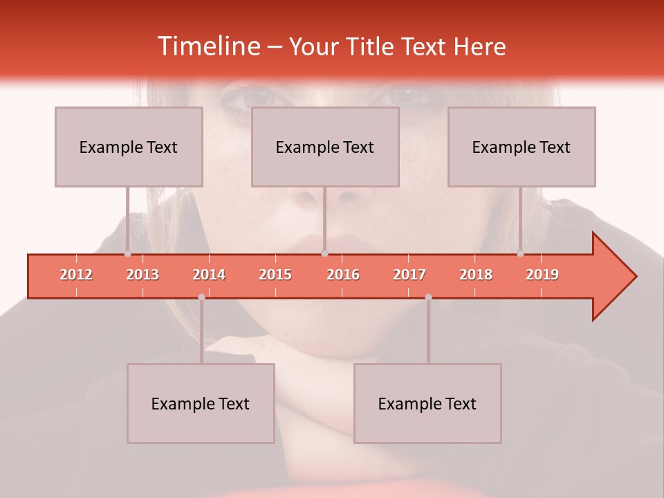 Knowledge Studying Smile PowerPoint Template