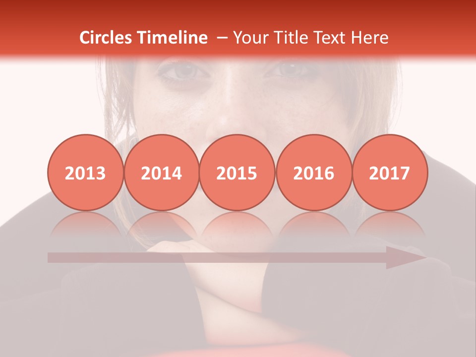 Knowledge Studying Smile PowerPoint Template