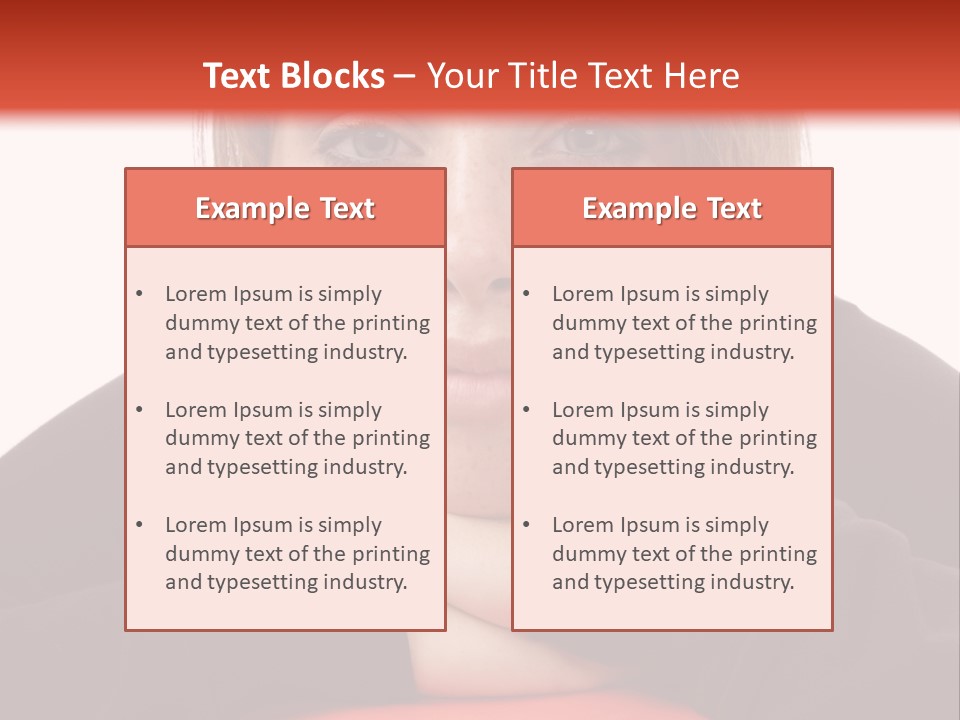Knowledge Studying Smile PowerPoint Template