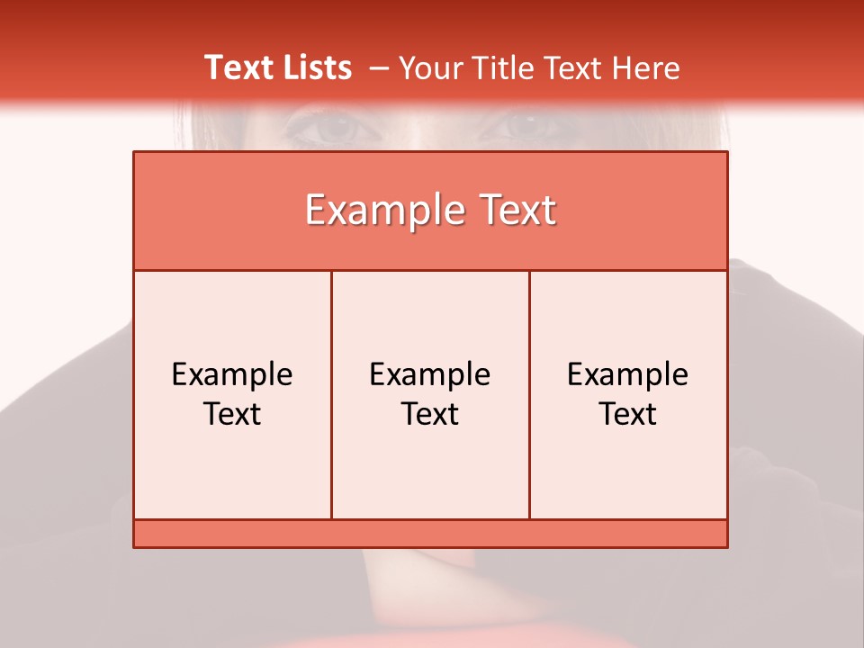 Knowledge Studying Smile PowerPoint Template