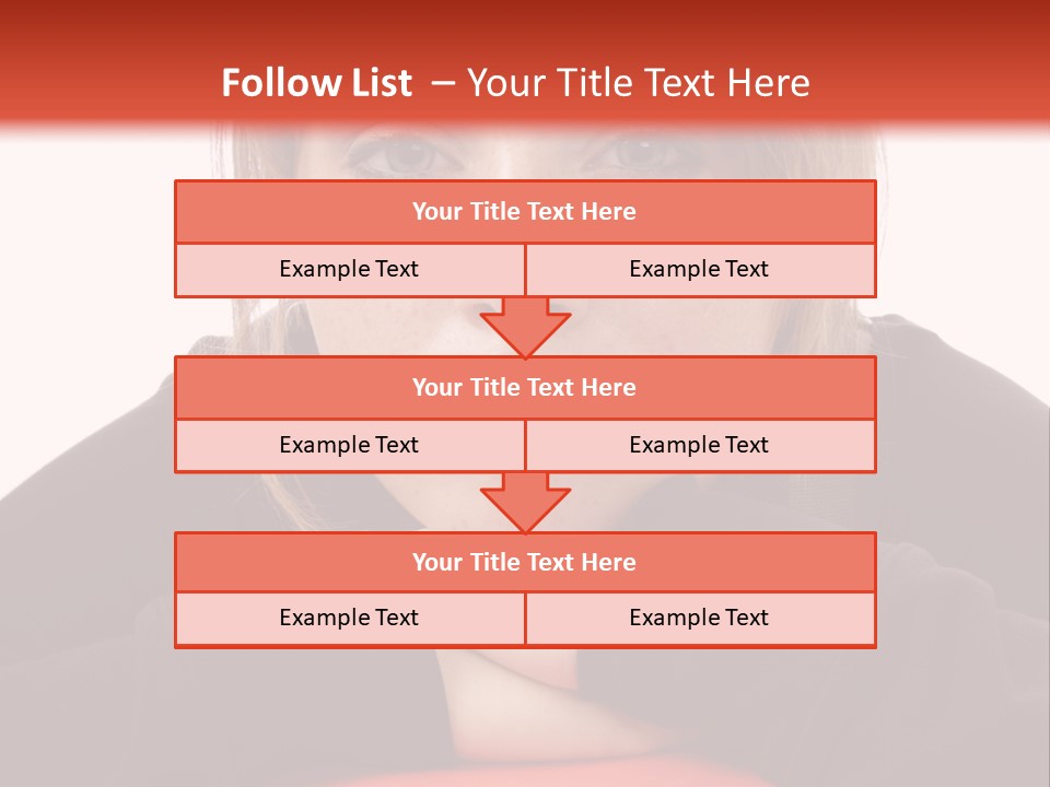 Knowledge Studying Smile PowerPoint Template