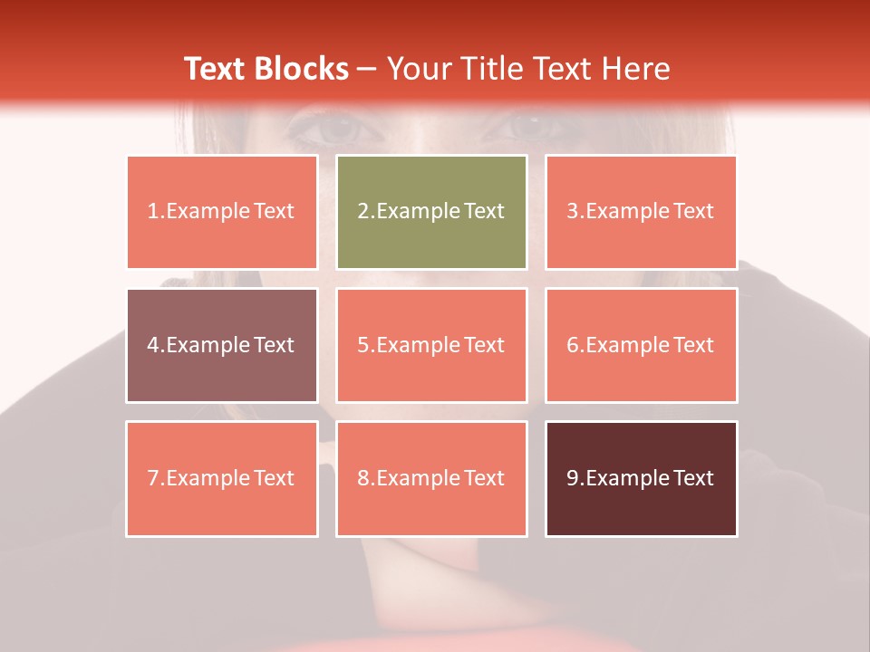 Knowledge Studying Smile PowerPoint Template