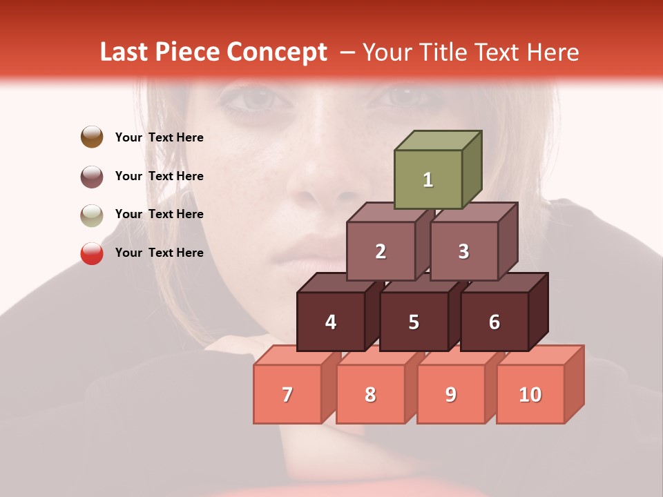 Knowledge Studying Smile PowerPoint Template