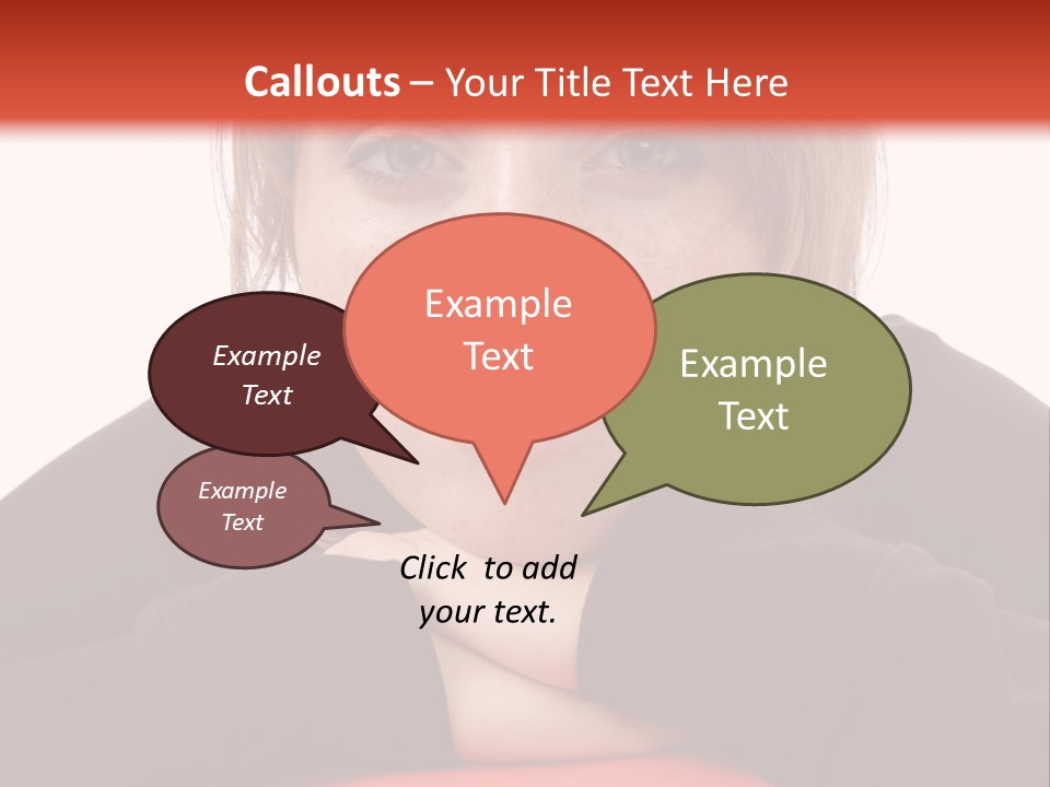 Knowledge Studying Smile PowerPoint Template