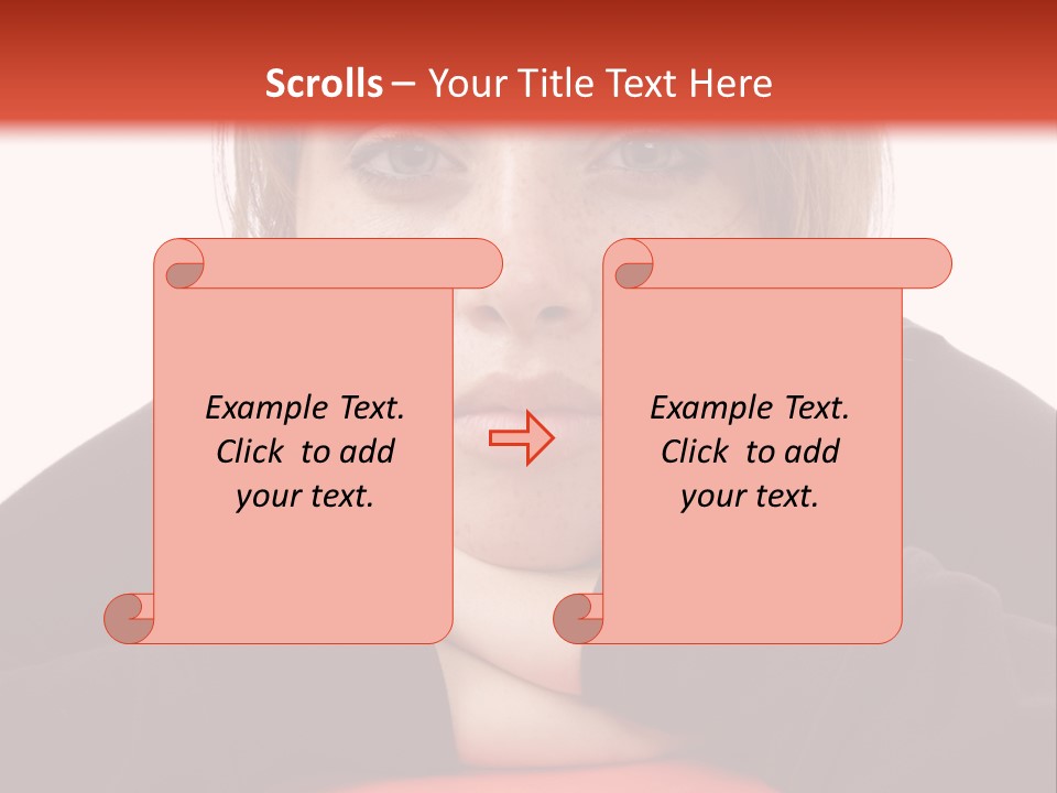 Knowledge Studying Smile PowerPoint Template
