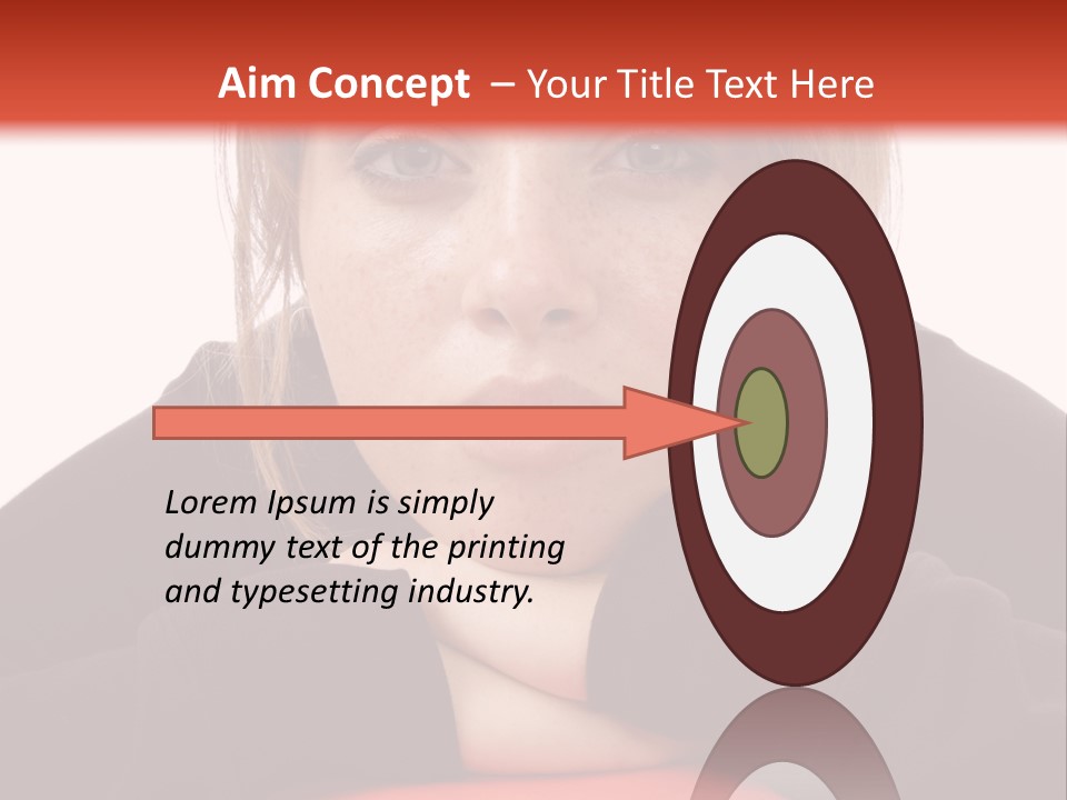 Knowledge Studying Smile PowerPoint Template