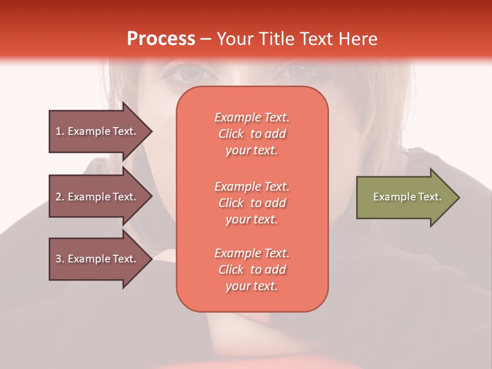 Knowledge Studying Smile PowerPoint Template