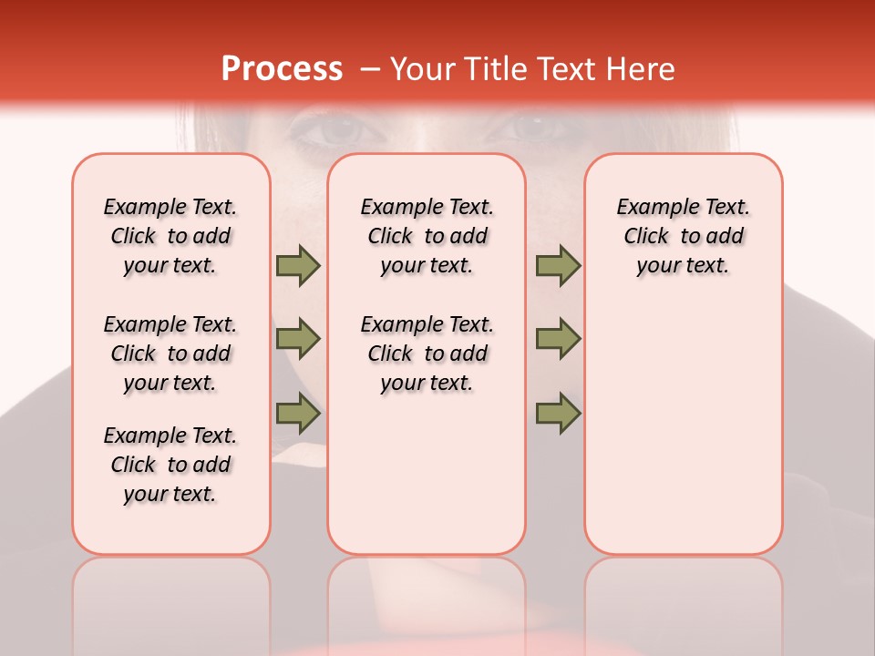 Knowledge Studying Smile PowerPoint Template