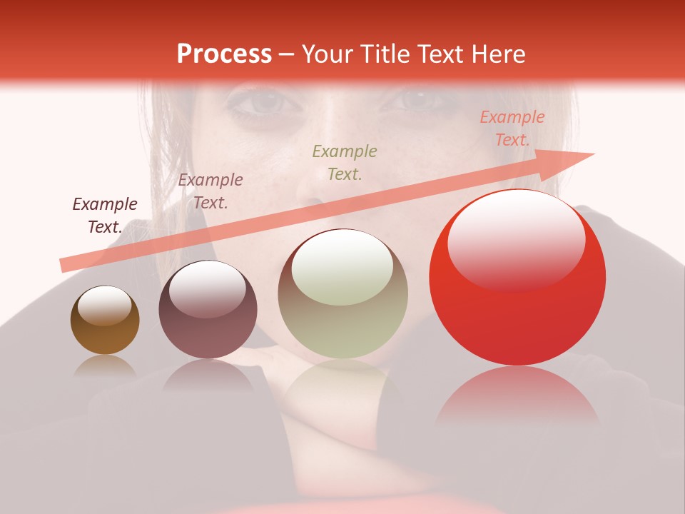 Knowledge Studying Smile PowerPoint Template