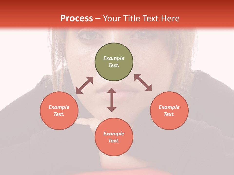 Knowledge Studying Smile PowerPoint Template