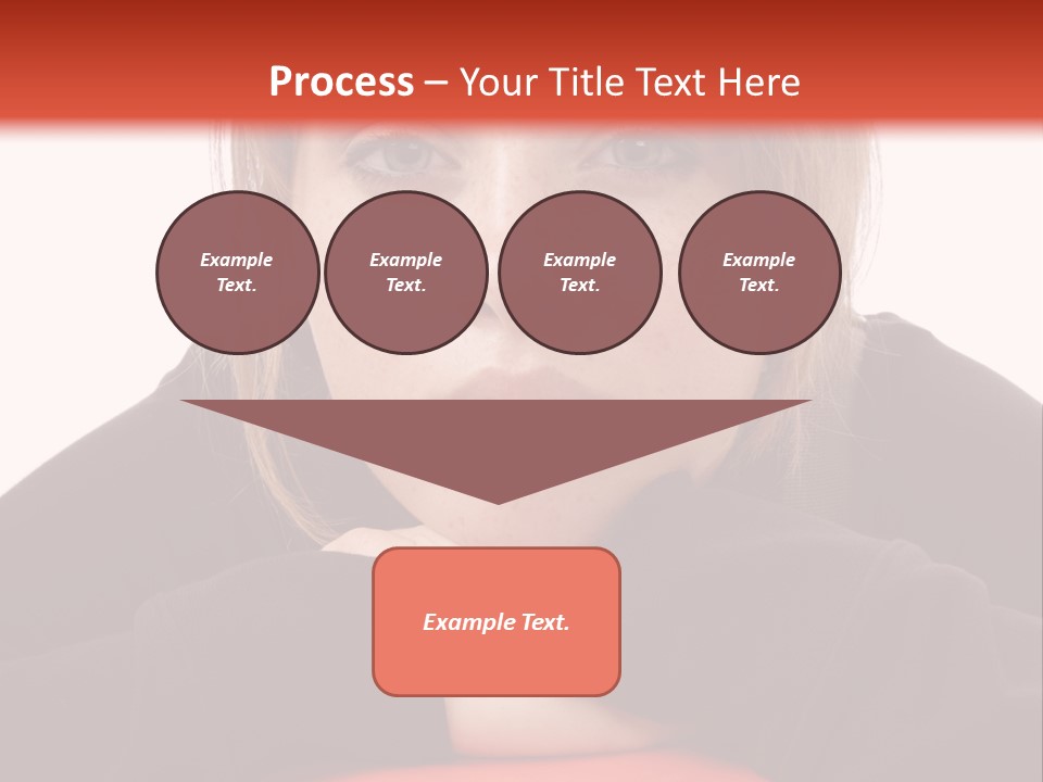Knowledge Studying Smile PowerPoint Template