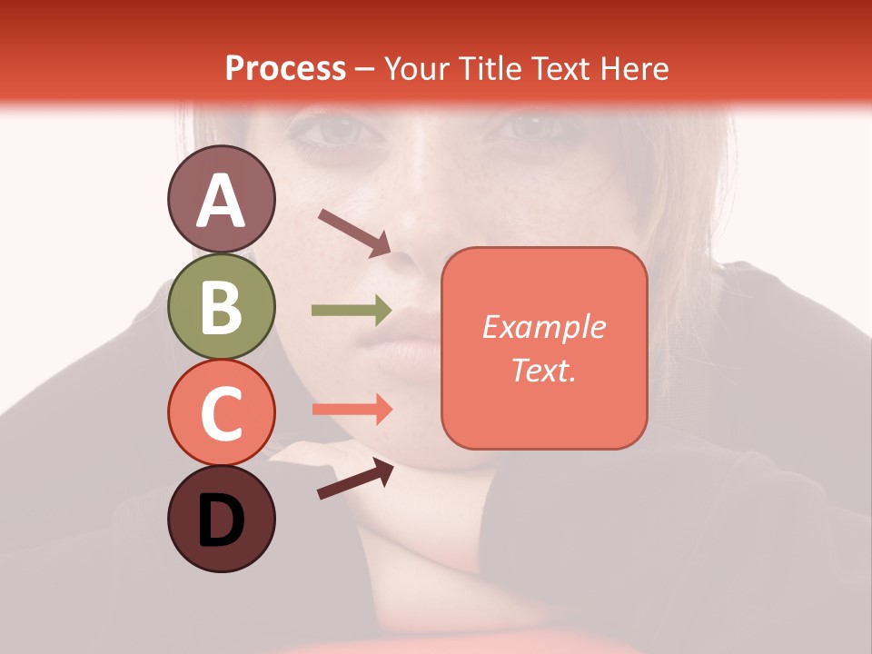 Knowledge Studying Smile PowerPoint Template