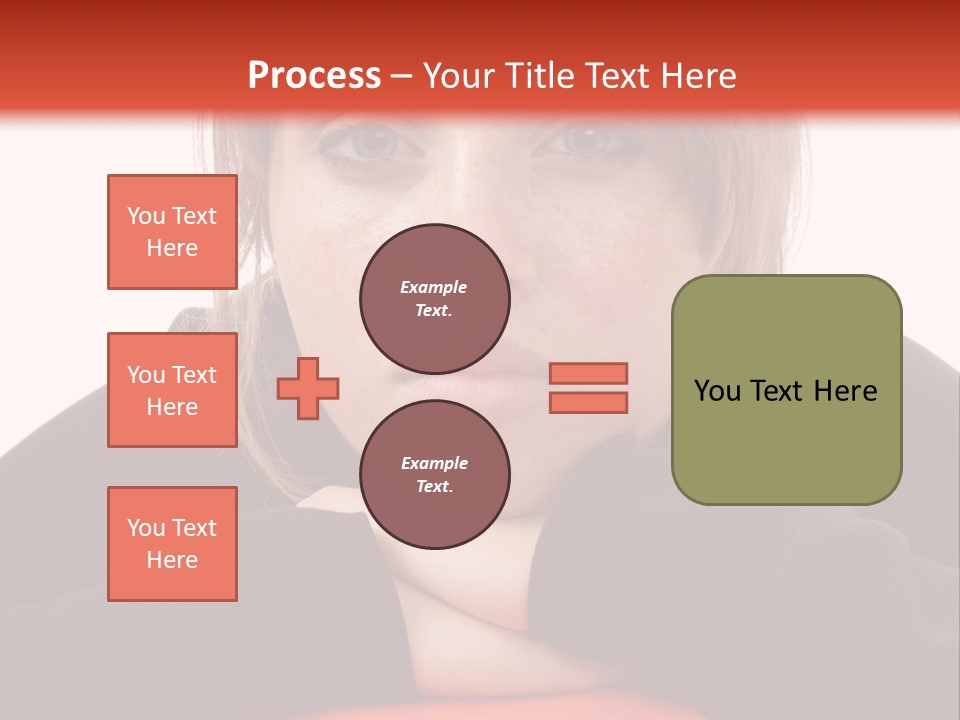 Knowledge Studying Smile PowerPoint Template