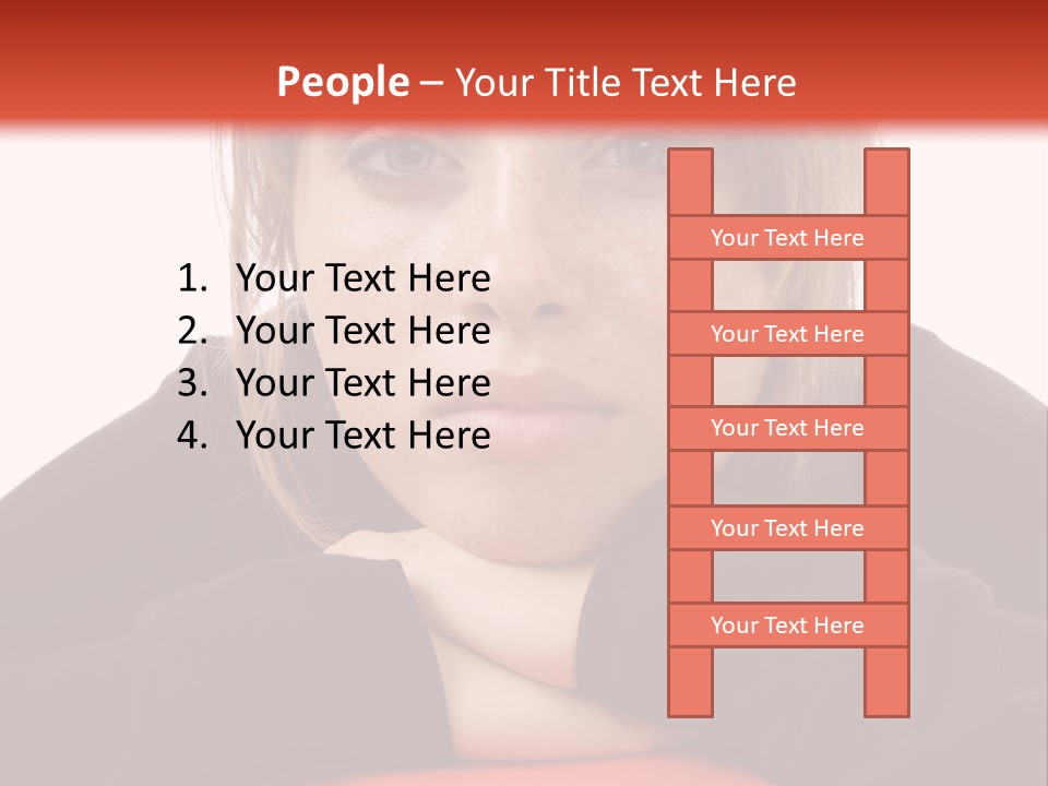 Knowledge Studying Smile PowerPoint Template