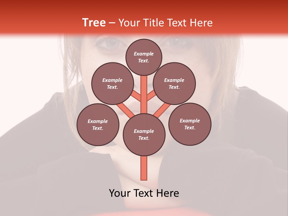Knowledge Studying Smile PowerPoint Template
