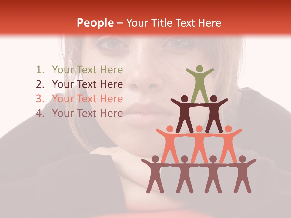 Knowledge Studying Smile PowerPoint Template