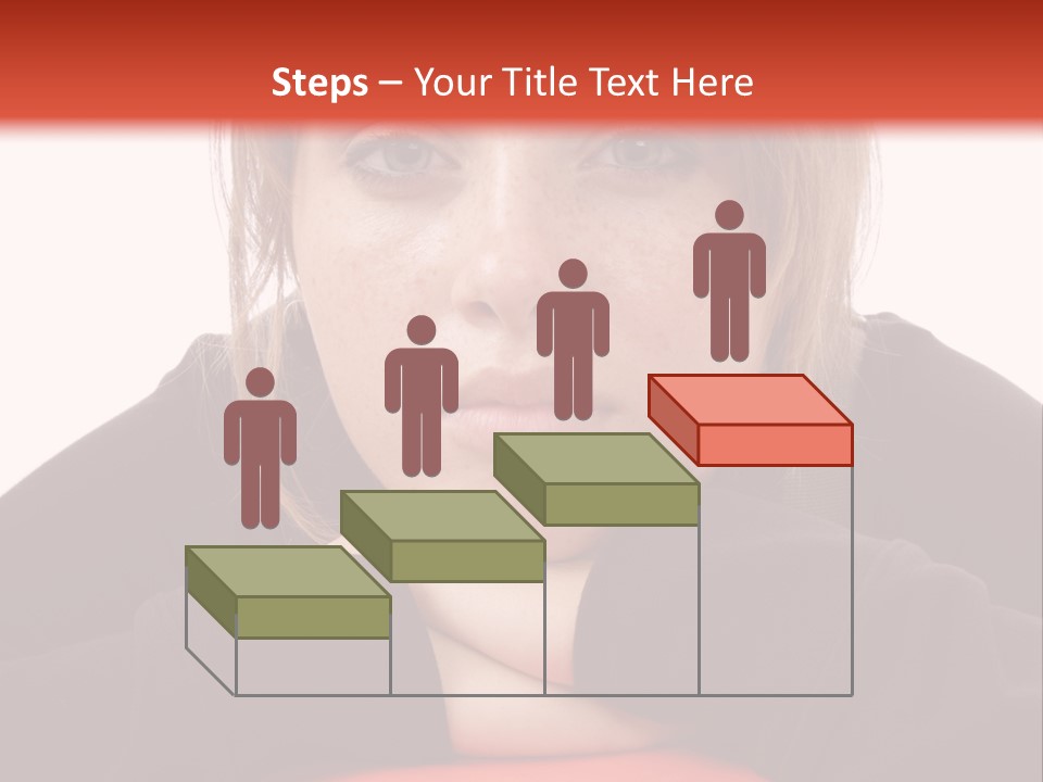 Knowledge Studying Smile PowerPoint Template