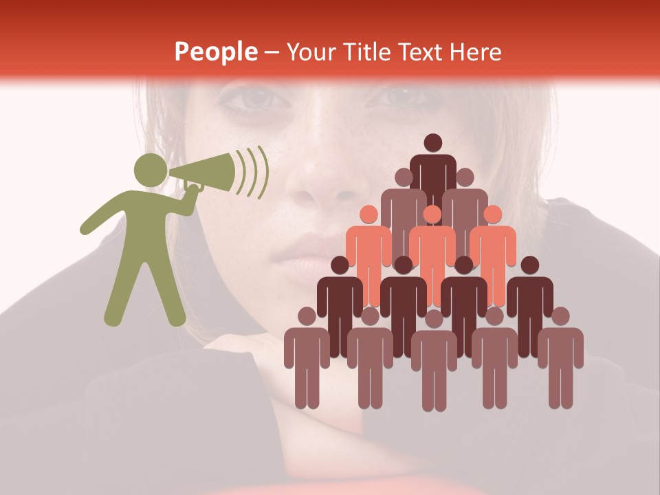 Knowledge Studying Smile PowerPoint Template