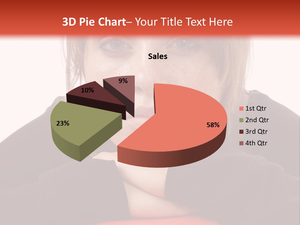Knowledge Studying Smile PowerPoint Template