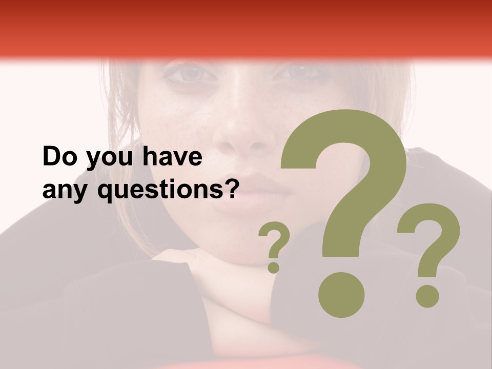 Knowledge Studying Smile PowerPoint Template