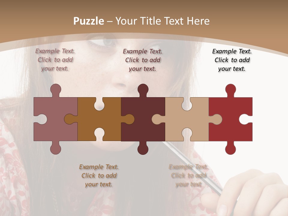 University Teenager Campus PowerPoint Template