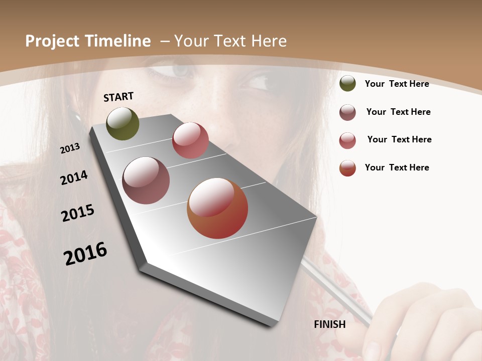 University Teenager Campus PowerPoint Template