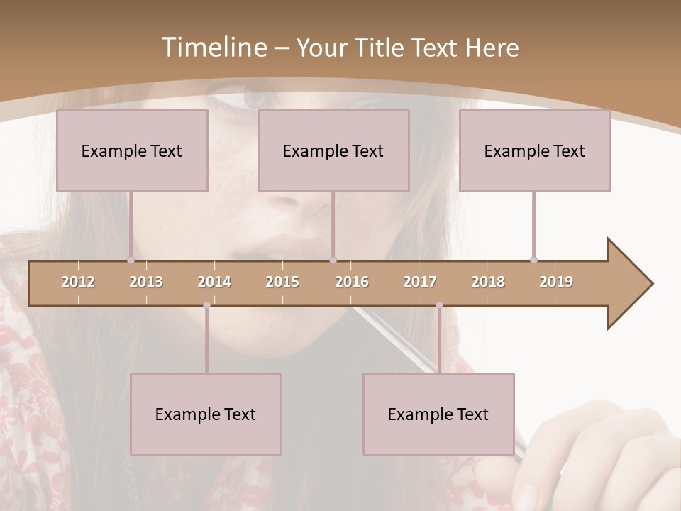 University Teenager Campus PowerPoint Template