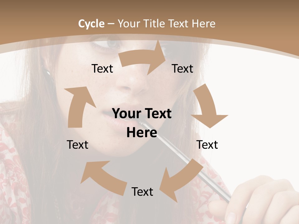 University Teenager Campus PowerPoint Template