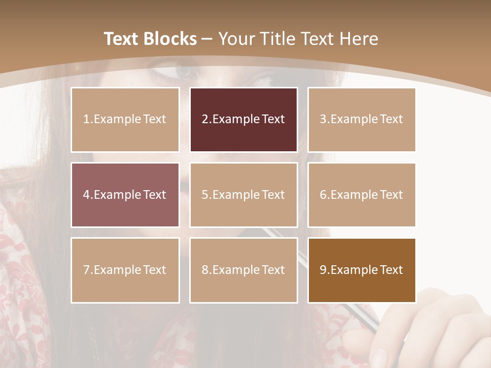 University Teenager Campus PowerPoint Template