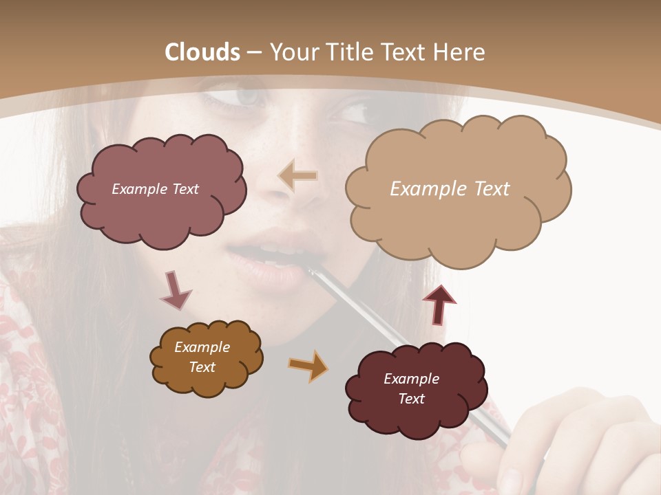University Teenager Campus PowerPoint Template
