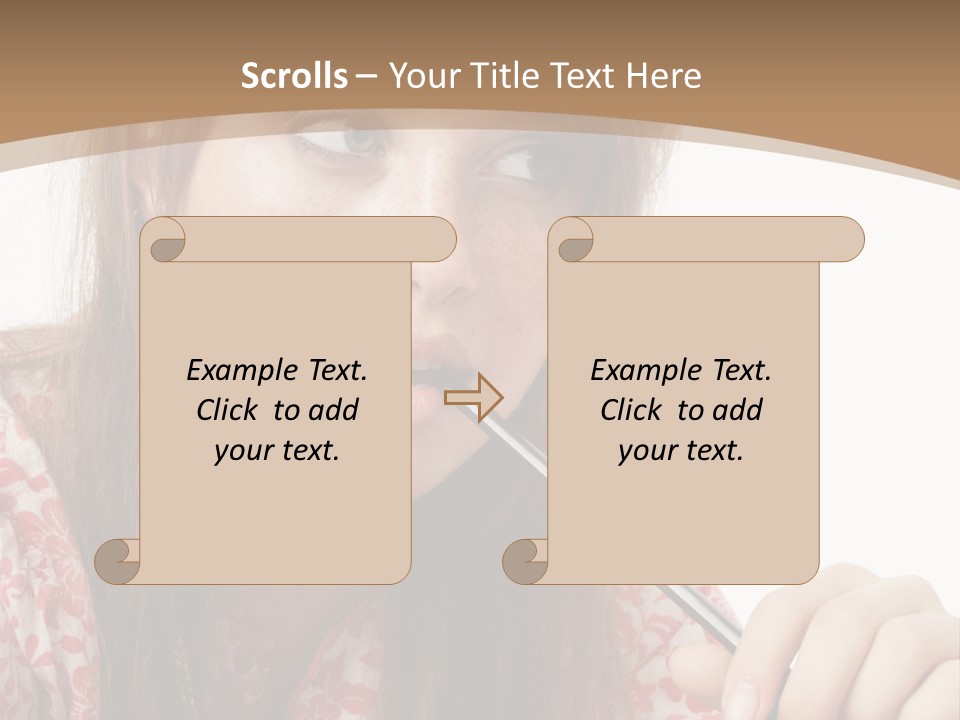 University Teenager Campus PowerPoint Template