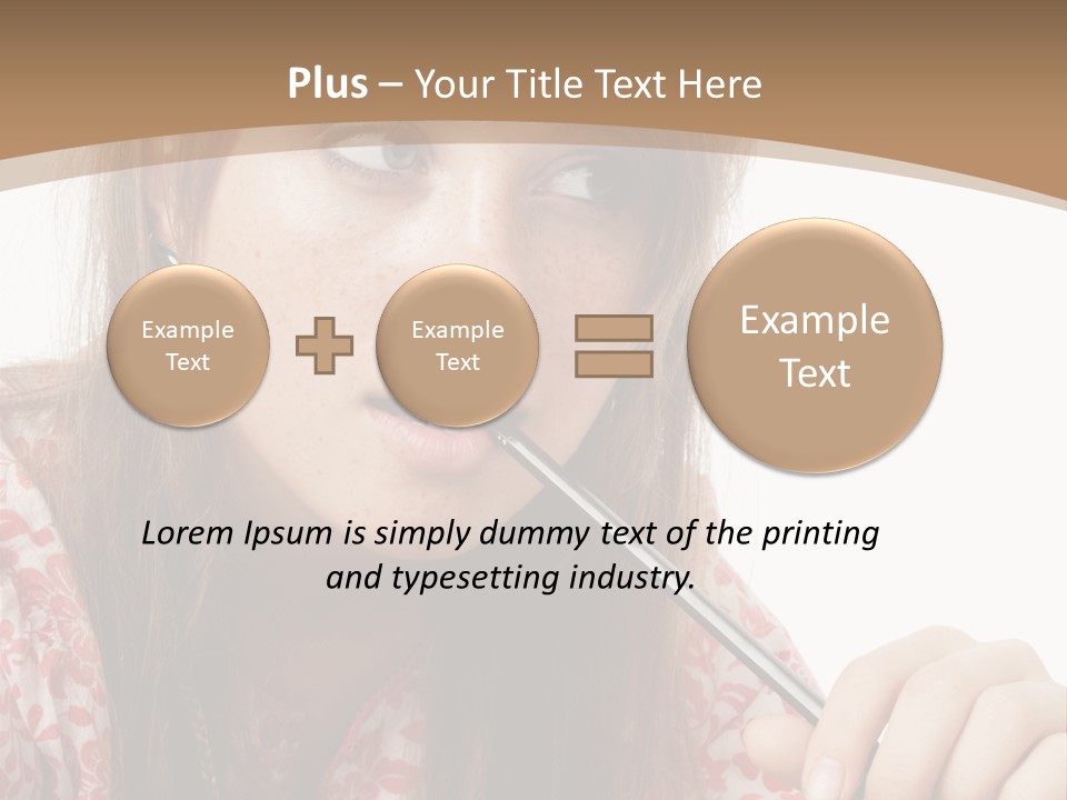 University Teenager Campus PowerPoint Template