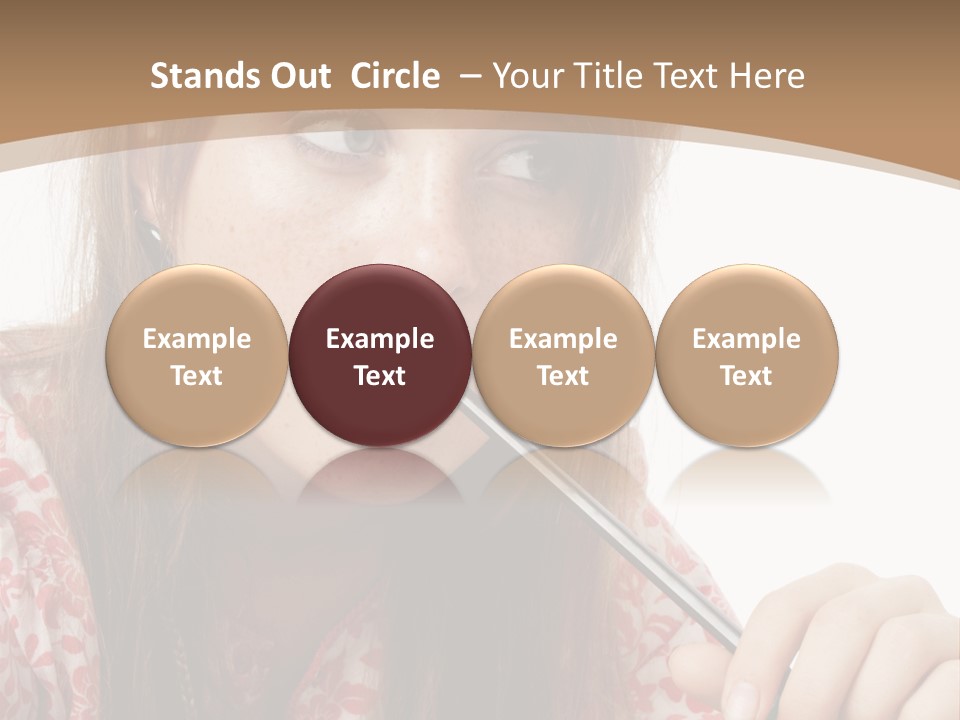 University Teenager Campus PowerPoint Template