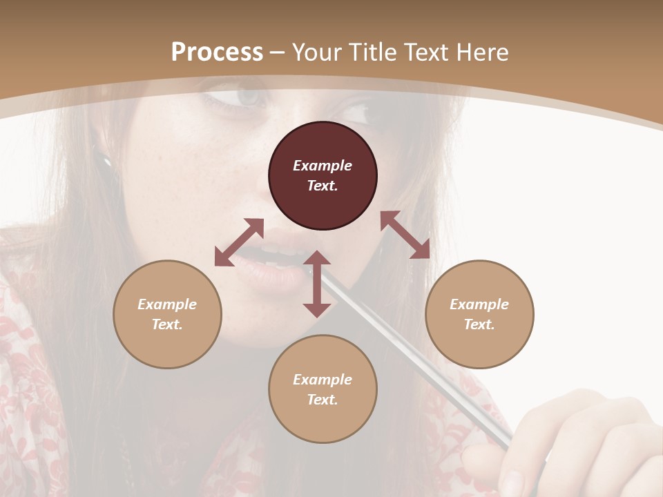 University Teenager Campus PowerPoint Template