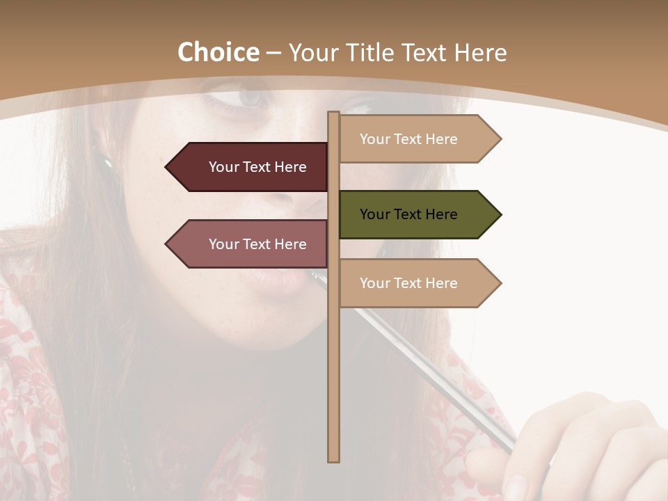 University Teenager Campus PowerPoint Template