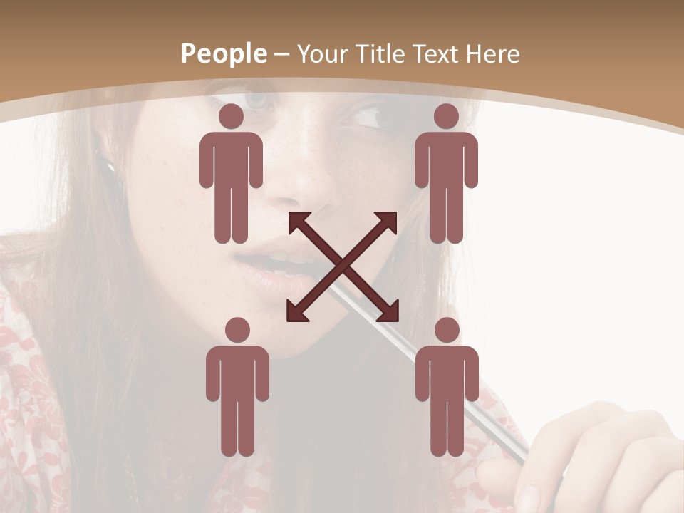 University Teenager Campus PowerPoint Template