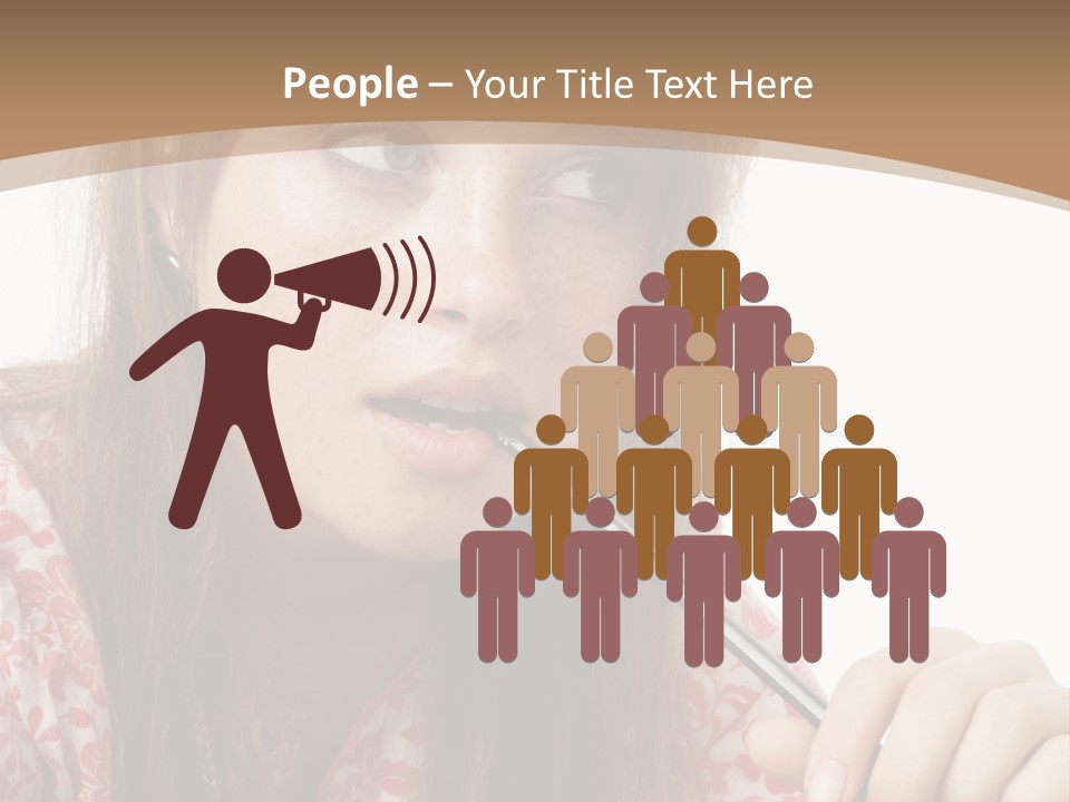 University Teenager Campus PowerPoint Template