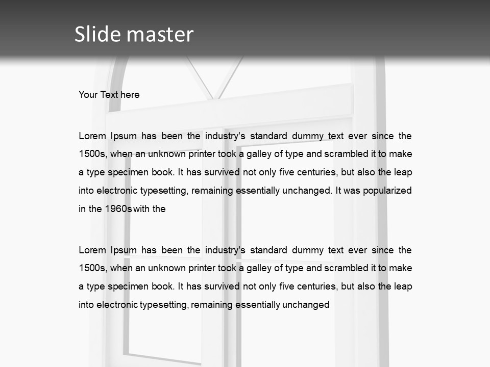 Domestic Building Element PowerPoint Template