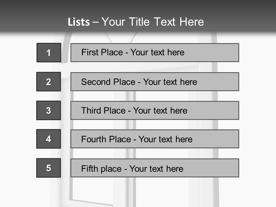 Domestic Building Element PowerPoint Template