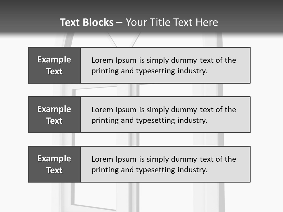 Domestic Building Element PowerPoint Template