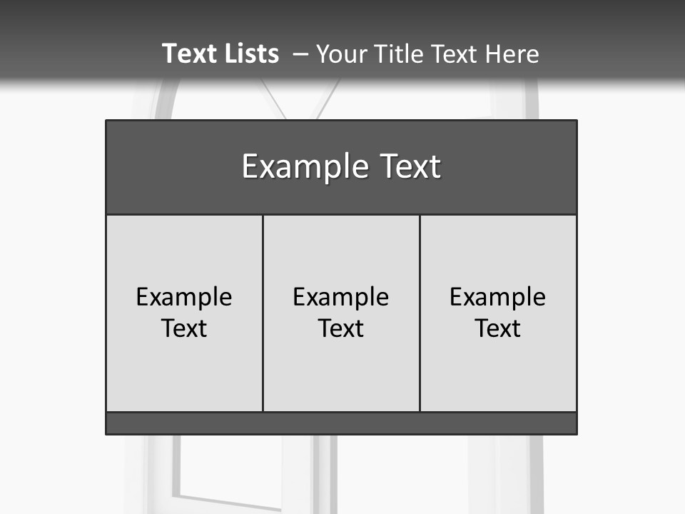Domestic Building Element PowerPoint Template