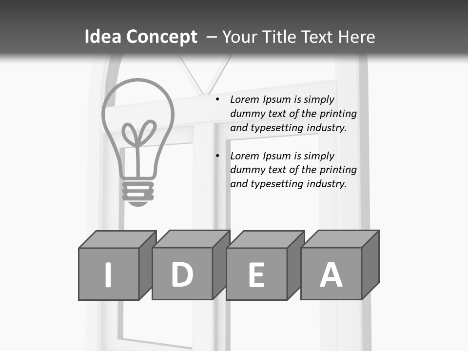 Domestic Building Element PowerPoint Template
