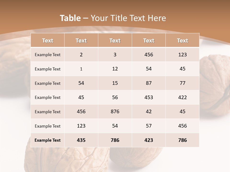 Meal Care Diet PowerPoint Template