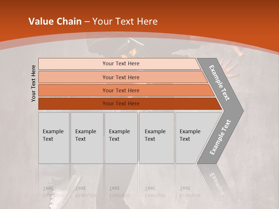 Breakdance Dancer Jumping PowerPoint Template