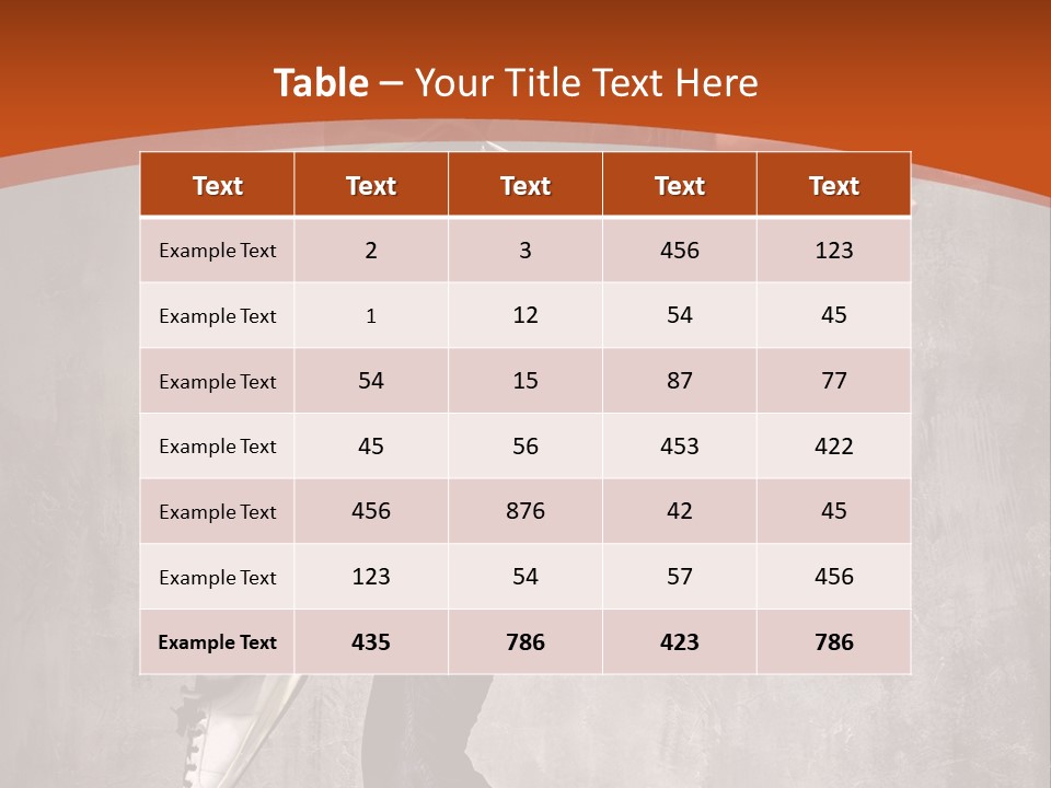 Breakdance Dancer Jumping PowerPoint Template